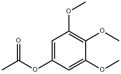 3,4,5-trimethoxyphenyl acetate 구조식 이미지
