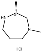 (3R)-1,3-dimethyl-1,4-diazepane dihydrochloride 구조식 이미지