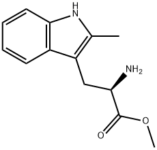 D-2-methylTryptophan methyl ester 구조식 이미지