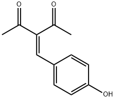 2,4-Pentanedione,3-[(4-hydroxyphenyl)methylene]- Structure