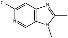 6-chloro-2,3-dimethyl-3H-imidazo[4,5-c]pyridine Structure