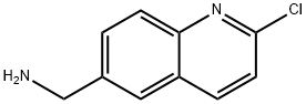 1-(2-Chloro-6-quinolinyl)methanamine 구조식 이미지