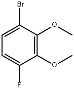 1-Bromo-2,3-dimethoxy-4-fluorobenzene Structure