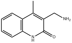 3-Aminomethyl-4-methyl-1H-quinolin-2-one 구조식 이미지