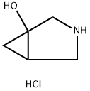 3-azabicyclo[3.1.0]hexan-1-ol hydrochloride Structure