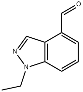 1-Ethyl-1H-indazole-4-carbaldehyde Structure