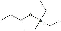 Silane, triethylpropoxy- Structure