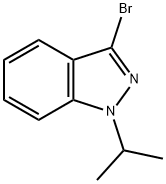 3-Bromo-1-isopropyl-1H-indazole Structure