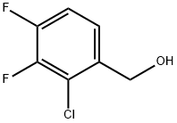 2-CHLORO-3,4-DIFLUOROBENZYL ALCOHOL 구조식 이미지