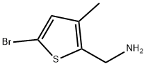 5-bromo-3-methyl-2-Thiophenemethanamine Structure