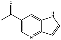 1-(1H-Pyrrolo[3,2-b]pyridin-6-yl)-ethanone 구조식 이미지