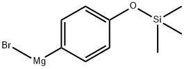 Magnesium, bromo[4-[(trimethylsilyl)oxy]phenyl]- 구조식 이미지