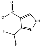 3-Difluoromethyl-4-nitro-1H-pyrazole Structure