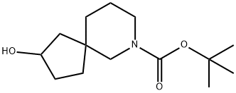 tert-butyl 2-hydroxy-7-azaspiro[4.5]decane-7-carboxylate Structure