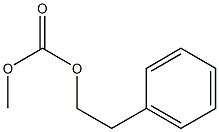 Carbonic acid, methyl 2-phenylethyl ester 구조식 이미지