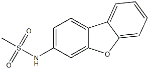 N-dibenzofuran-3-ylmethanesulfonamide Structure