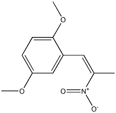 1,4-dimethoxy-2-[(Z)-2-nitroprop-1-enyl]benzene Structure