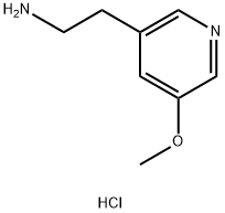 2-(5-Methoxy-Pyridin-3-Yl)-Ethylamine Dihydrochloride Structure