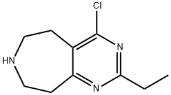 4-chloro-2-ethyl-5H,6H,7H,8H,9H-pyrimido[4,5-d]azepine Structure