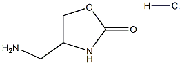 4-(Aminomethyl)-1,3-oxazolidin-2-one hydrochloride 구조식 이미지