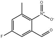 5-Fluoro-3-methyl-2-nitro-benzaldehyde Structure