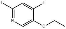 5-Ethoxy-2-fluoro-4-iodopyridine 구조식 이미지