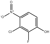 2-fluoro-3-chloro-4-nitrophenol Structure