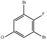 1,3-Dibromo-5-chloro-2-fluorobenzene 구조식 이미지