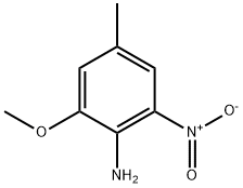 2-METHOXY-4-METHYL-6-NITROANILINE Structure