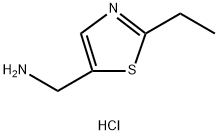 (2-ethylthiazol-5-yl)methanamine hydrochloride Structure