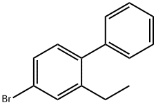 4-Bromo-2-ethylbiphenyl 구조식 이미지
