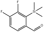 3,4-Difluoro-2-(trimethylsilyl)benzaldehyde 구조식 이미지