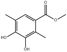 Methyl 3,4-dihydroxy-2,5-dimethylbenzoate 구조식 이미지