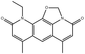 11-Ethyl-6,8-Dimethyloxazolo[5,4,3-Ij]Pyrido[3,2-G]Quinoline-4,10(2H,11H)-Dione Structure