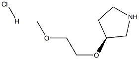 (S)-3-(2-METHOXYETHOXY)PYRROLIDINE HCL Structure