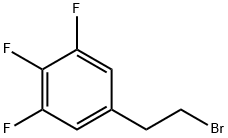 Benzene, 5-(2-bromoethyl)-1,2,3-trifluoro- Structure