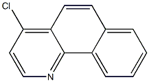Benzo[h]quinoline, 4-chloro- 구조식 이미지