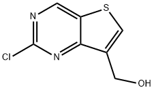 (2-CHLOROTHIENO[3,2-D]PYRIMIDIN-7-YL)METHANOL Structure