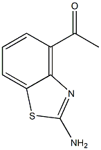 1-(2-amino-1,3-benzothiazol-4-yl)ethanone Structure