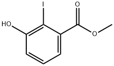 3-Hydroxy-2-iodo-benzoic acid methyl ester 구조식 이미지