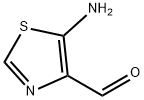 5-AMINOTHIAZOLE-4-CARBALDEHYDE 구조식 이미지