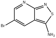 5-Bromoisothiazolo[3,4-b]pyridin-3-amine Structure