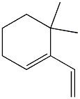 Cyclohexene, 1-ethenyl-6,6-dimethyl- 구조식 이미지