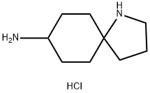 1-AZASPIRO[4.5]DECAN-8-AMINE HCL Structure