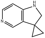 1,2-DIHYDROSPIRO[CYCLOPROPANE-1,3-PYRROLO[3,2-C]PYRIDINE] Structure