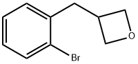 3-(2-BROMOBENZYL)OXETANE Structure
