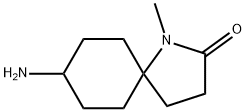 8-amino-1-methyl-1-azaspiro[4.5]decan-2-one Structure