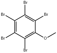 1,2,3,4,5-pentabromo-6-methoxybenzene Structure