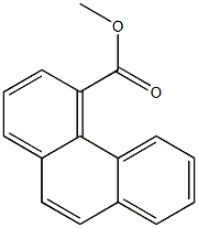 methyl phenanthrene-4-carboxylate Structure