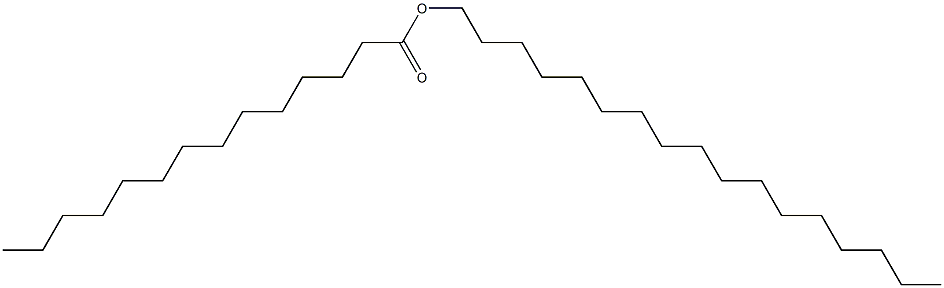 heptadecyl tetradecanoate Structure